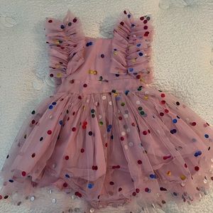 Baby girl party dress. 12 months.